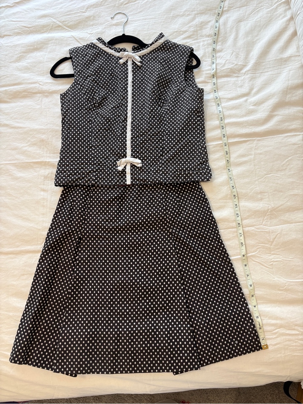 Vintage 1960’s Adele Martin Original Everyday Silk Dress Set
